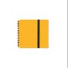Vacavaliente Leather Notebook, Yellow view 1