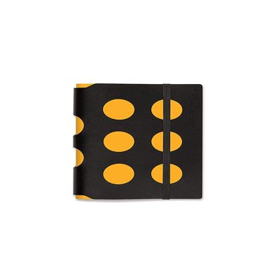 Vacavaliente Recycled Leather Notebook - Yellow