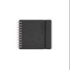 Vacavaliente Recycled Leather Notebook - Grey view 1