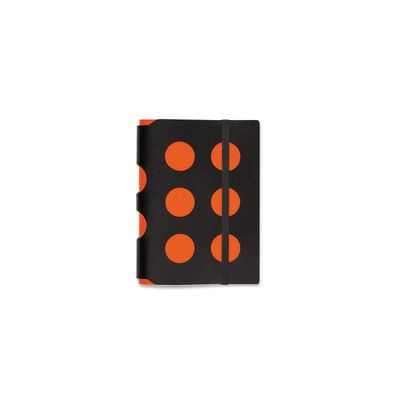 Vacavaliente Recycled Leather Notebook - Orange