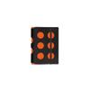 Vacavaliente Recycled Leather Notebook - Orange view 1