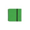 Vacavaliente Green Leather Notebook view 1