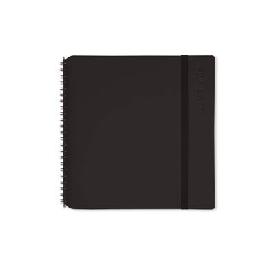 Vacavaliente Notebook, leather, blacks