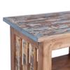 vidaXL Solid Reclaimed Wood Bedside Cabinet- Handcrafted Universal Table with Drawer, Perfect for Bedroom, Living Room view 4