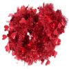 Needzo Heart Tinsel Garland, Valentines and Galentines Day Decorations, 36 Feet Total (Pack of 3) view 3