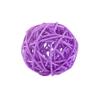 1 Pieces Wicker Rattan Balls Decorative Orbs Vase Fillers for Craft, Party, Wedding Table Decoration, Baby Shower, Aromatherapy Accessories (6 Inch,Lavender) view 1