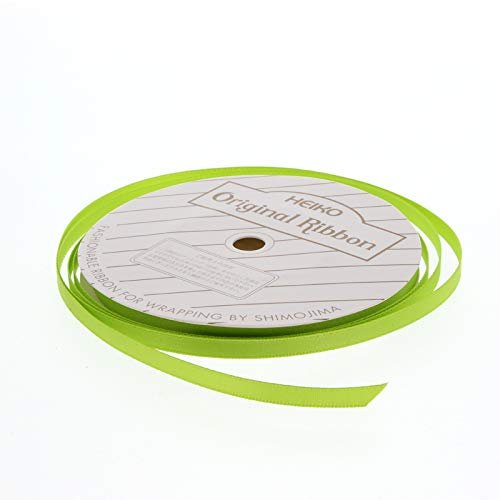 Heiko Single Satin Ribbon 6x20 Pistachio #1419852