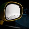 2006-13 Corvette Z06 Brushed Standard Side View Mirror Surrounds with Logo Pair view 3
