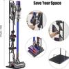 Foho Vacuum Stand Compatible for Dyson V15 V11 V10 V8 V7 V6, Metal Storage Bracket Stand Holder Compatible for Dyson Handheld DC30 DC31 DC34 DC35 DC58 DC59 DC62 Cordless Vacuum Cleaners & Accessories view 2