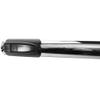 Cen-Tec Systems 95072 12" Combination Hard Floor and Carpet Vacuum Nozzle with Button Locking Telescopic Chrome Wand, Black view 4
