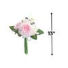Fun Express Pink Rose & Hydrangea Floral Bouquet, 1 Piece view 3