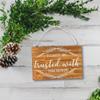 Fun Express Can't Be Trusted Ring Bearer Sign - Humorous Wedding Decor for Ring Bearers Perfect for Funny Weddings Bridal Showers and Receptions - Playful Sign for Special Occasions - 1 Piece view 4