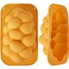 The Dreidel Company Silicone Challah Braid Bread Mold Bakeware, Perfect Kosher Challah Braided Baking Mold Pan, No Shaping Required - Medium (Single) view 1