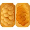 The Dreidel Company Silicone Challah Braid Bread Mold Bakeware, Perfect Kosher Challah Braided Baking Mold Pan, No Shaping Required - Medium (Single) view 4
