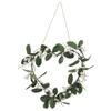 Heart Shaped Wreath W/White Floral - Home Decor - 1 Piece view 1