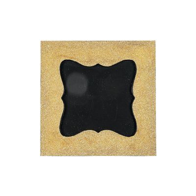 Fun Express Gold Glitter Chalkboard Frame - 1 Piece