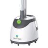 SF-562 Canister Garment Steamer, 96 Minute Run-Time, 2 Steam Settings, Adjustable, Removable Tank, 45 Second Heat Up Time, Chemical Free Steam, Integrated Garment Hooks, White view 2