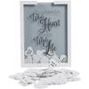 Heart Drop Wedding Guest Book - Home Decor - 1 Piece view 1
