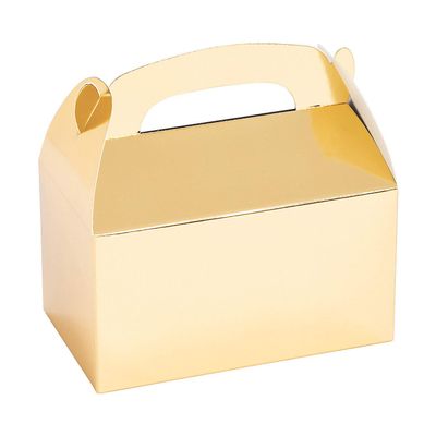 Fun Express GOLD FOIL FAVOR BOX - Party Supplies - 12 Pieces