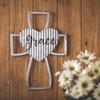 Fun Express GRACE WALL CROSS - Home Decor - 1 Piece view 3