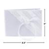 Fun Express White Lace Wedding Guest Book Elegant Home Decor Beautiful Intricate Lace Design Perfect for Capturing Wedding Memories Ideal for Receptions Special Occasions Celebrations 1 Piece view 2