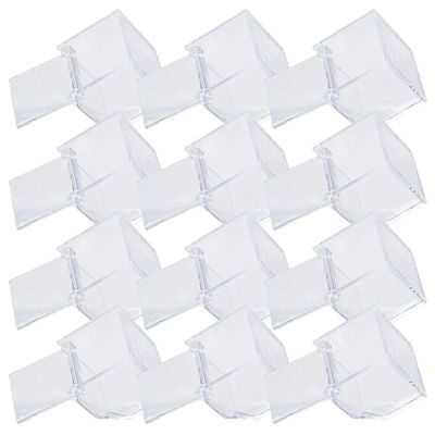 Fun Express Hinged Clear Plastic Favor Box Elegant Durable Party Favor Boxes for Weddings Baby Showers Birthdays and Special Events Perfect for Gifts and Treats Reusable Easy-to-Use 12 Pieces