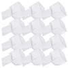 Fun Express Hinged Clear Plastic Favor Box Elegant Durable Party Favor Boxes for Weddings Baby Showers Birthdays and Special Events Perfect for Gifts and Treats Reusable Easy-to-Use 12 Pieces view 1