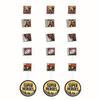 Fun Express 15" x 17" Bulk 100 Pieces Large Nonwoven Halloween Tote Bag Assortment - Reusable Spooky Pattern Bags for Gifts & Party Favors view 1