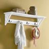 Coventry 36 in. W Wall Mounted Coat Hooks With Storage Shelf, 4 Doubled Hooks Plus 36 in. L Shelf, Easy Assembly No Power Tools, Entryway, Mudroom, Laundry Room, Traditional Modern Decor view 2