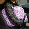 Mastectomy Pillow for Breast Cancer Surgery Lumpectomy Reconstruction Chest Healing Protector Post-Surgery Recovery Support Patient Care (Rose Ribbon) view 1