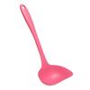 Professional Ladle/Soup Ladle 10.6"Ladle Household Long Handle Plastic Ladle Spoon High Temperature Resistant Spoon Spoon for Soup and Sauce (Pink) Steel Ladle view 1