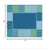Carpets for Kids 1554 KIDSoft Pattern Blocks Classroom Seating Rug 4ft x 6ft Rectangle Blue view 2