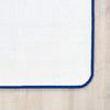 Carpets for Kids 1554 KIDSoft Pattern Blocks Classroom Seating Rug 4ft x 6ft Rectangle Blue view 3