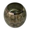 A&B Home Diamond Pattern Glass Candle Holder - Brown Finish view 1