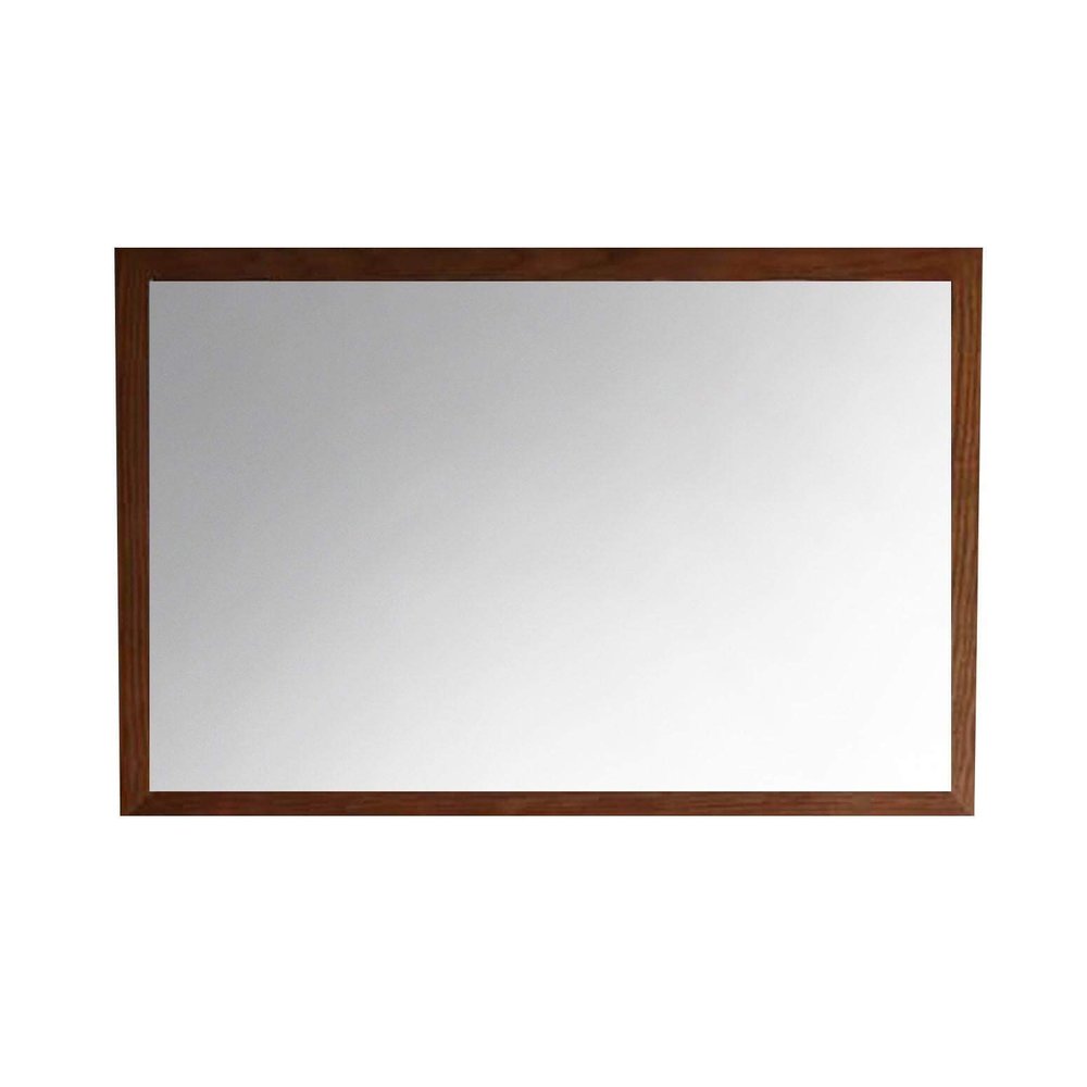 Fine Fixtures - CHELSEA COLLECTION MIRROR 30' WIDE - BROWN NATURAL GRAIN