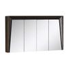 Fine Fixtures Imperial Collection Surface Mount 48" Bathroom Medicine Cabinet, Ebony Wave view 1
