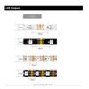 ws2815 DC12V RGB LED Pixels Strip Light Individually Addressable LED Dual-SignalIP30 5m 60LEDS Pixels White FPC view 2