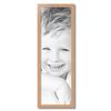 ArtToFrames 12x37 Inch Brown Picture Frame, This 1.25 Inch Custom Wood Poster Frame is Red Oak, Great for Your Art or Photos - Comes with Economy Acrylic view 2