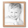 ArtToFrames 15x17 Inch Brown Picture Frame, This 1.25 Inch Custom Wood Poster Frame is Red Oak - Comes with Regular Glass and Corrugated Backing (2WOM83626-400-15x17) view 3