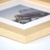 Frame It Easy 6 x 12 Sand Natural WoodFrame (Dayton) with Matting view 3