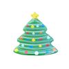Swimline Christmas Tree Mat, Multi, One Size view 1