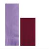 Converting Paper Bulk Party Napkin Bundle, 100 Lavender Dinner and 200 Burgundy Beverage/Cocktail Paper Napkins, Box of 300 Napkins view 1