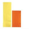 Converting Paper Bulk Party Napkin Bundle, 100 Light Yellow Dinner and 200 Sunkiss Orange Beverage/Cocktail Paper Napkins, Box of 300 Napkins view 1