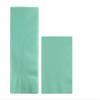 Converting Paper Bulk Party Napkin Bundle, 100 Mint Green Dinner and 200 Mint Green Beverage/Cocktail Paper Napkins, Box of 300 Napkins view 1