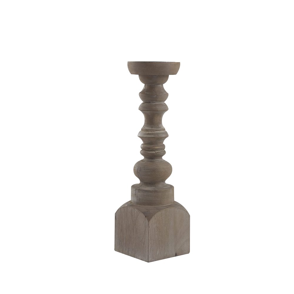 Park Designs Brighton Wood Candlestick 15"