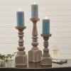 Park Designs Brighton Wood Candlestick 15" view 2