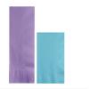 Converting Paper Bulk Party Napkin Bundle, 100 Lavender Dinner and 200 Pastel Blue Beverage/Cocktail Paper Napkins, Box of 300 Napkins view 1