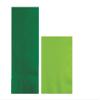 Converting Paper Bulk Party Napkin Bundle, 100 Emerald Green Dinner and 200 Lime Green Beverage/Cocktail Paper Napkins, Box of 300 Napkins view 1