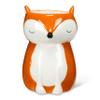 Abbott Collection Mini Sitting Fox Planter/Vase - Ceramic, Orange (4" H) view 1