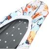Juvale Ironing Board Cover & Pad - Standard Size 15 x 54 in, Multicolor Floral Print - Extra-Thick Laminated Cotton & Foam Padding with Drawstring Fit - Slip-On Iron Board Cover view 3